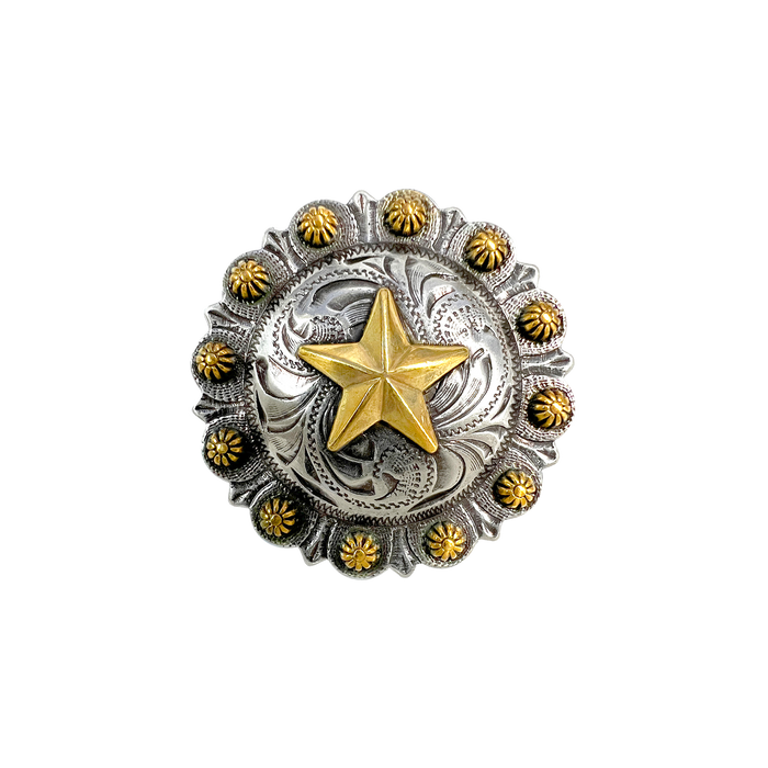 3 inch Sundance Concho for custom leather belts