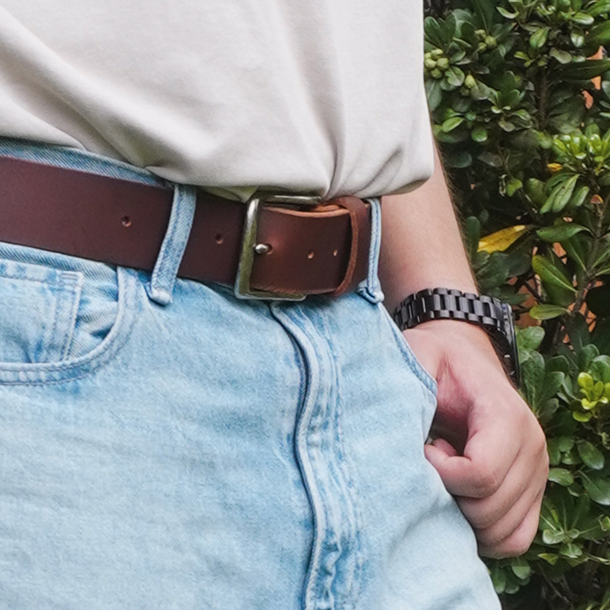 Wide Leather Belts