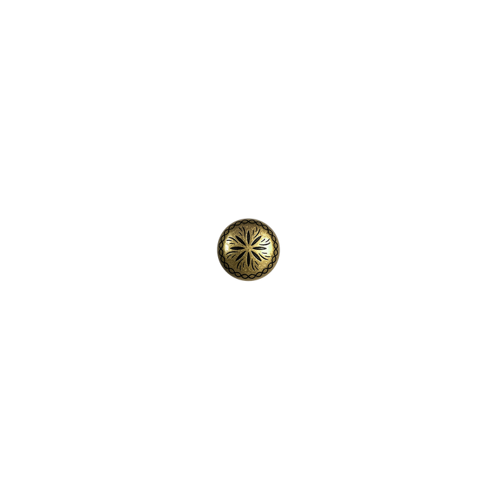 3/4 inch Round Nickle Dome Concho