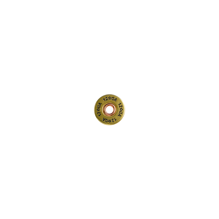 7/8 inch 12 Guage Shell Concho