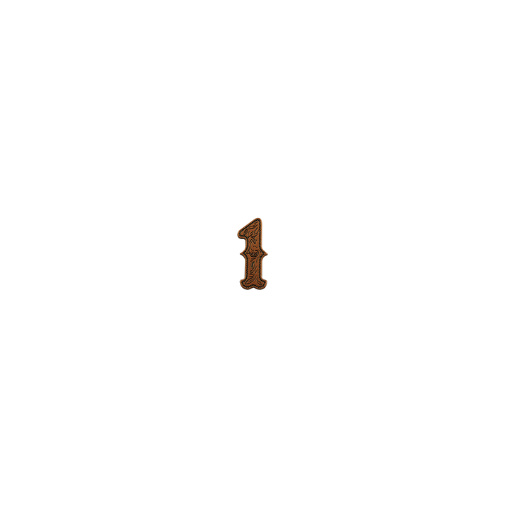 7/8 inch Number 1 Concho