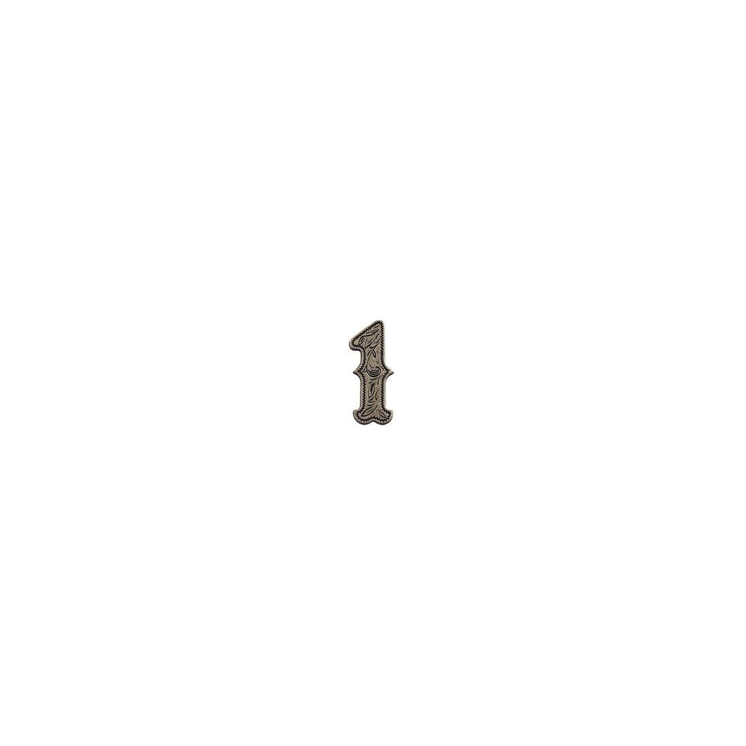 7/8 inch Number 1 Concho