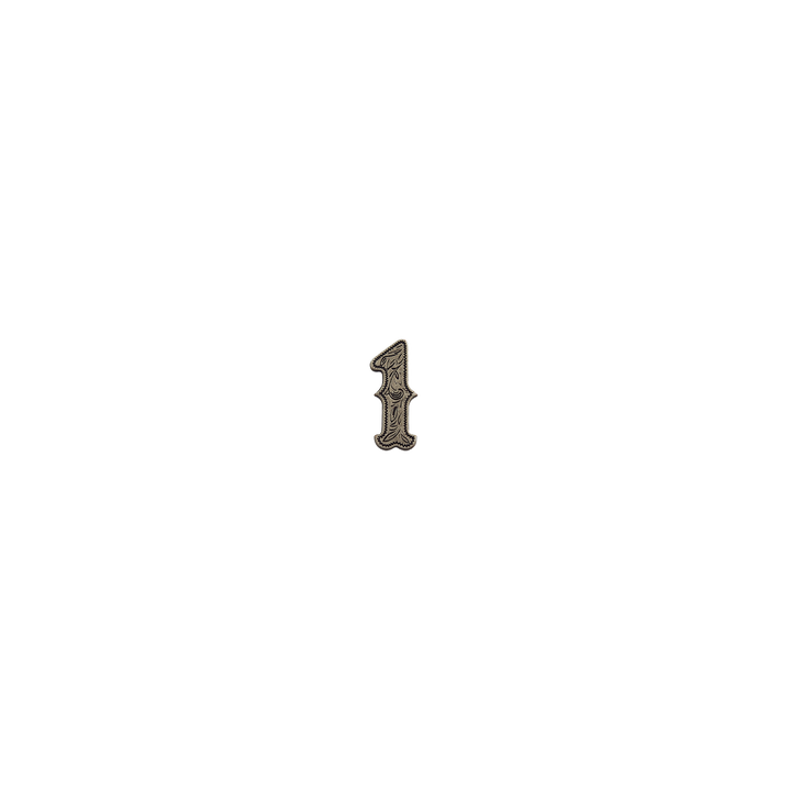 7/8 inch Number 1 Concho