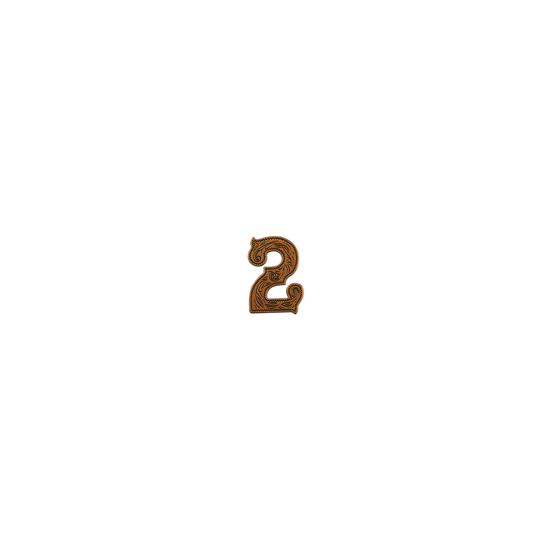 7/8 inch Number 2 Concho