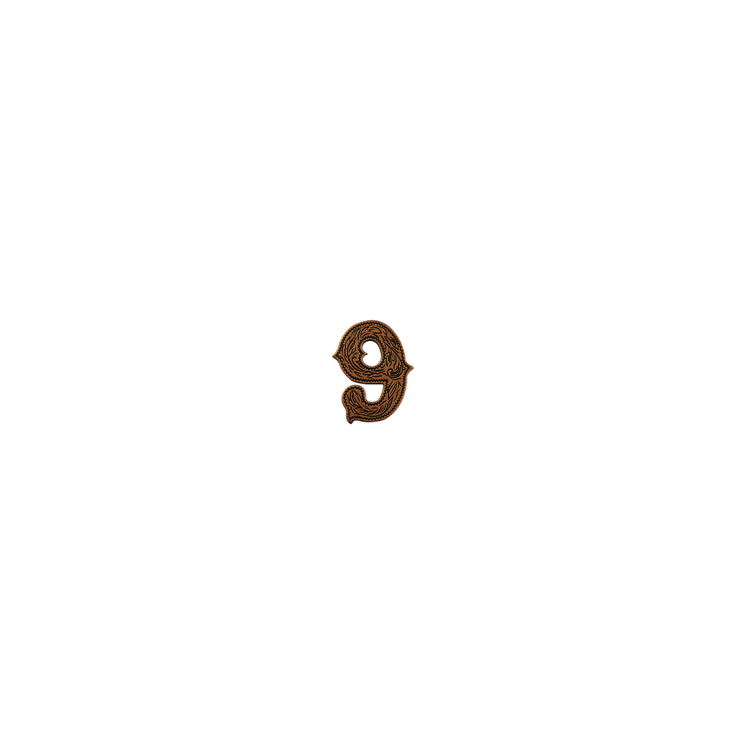 7/8 inch Number 9 Concho