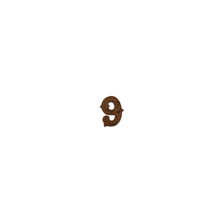 7/8 inch Number 9 Concho