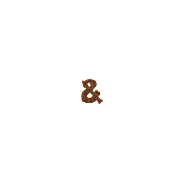 7/8 inch "&" Symbol Concho