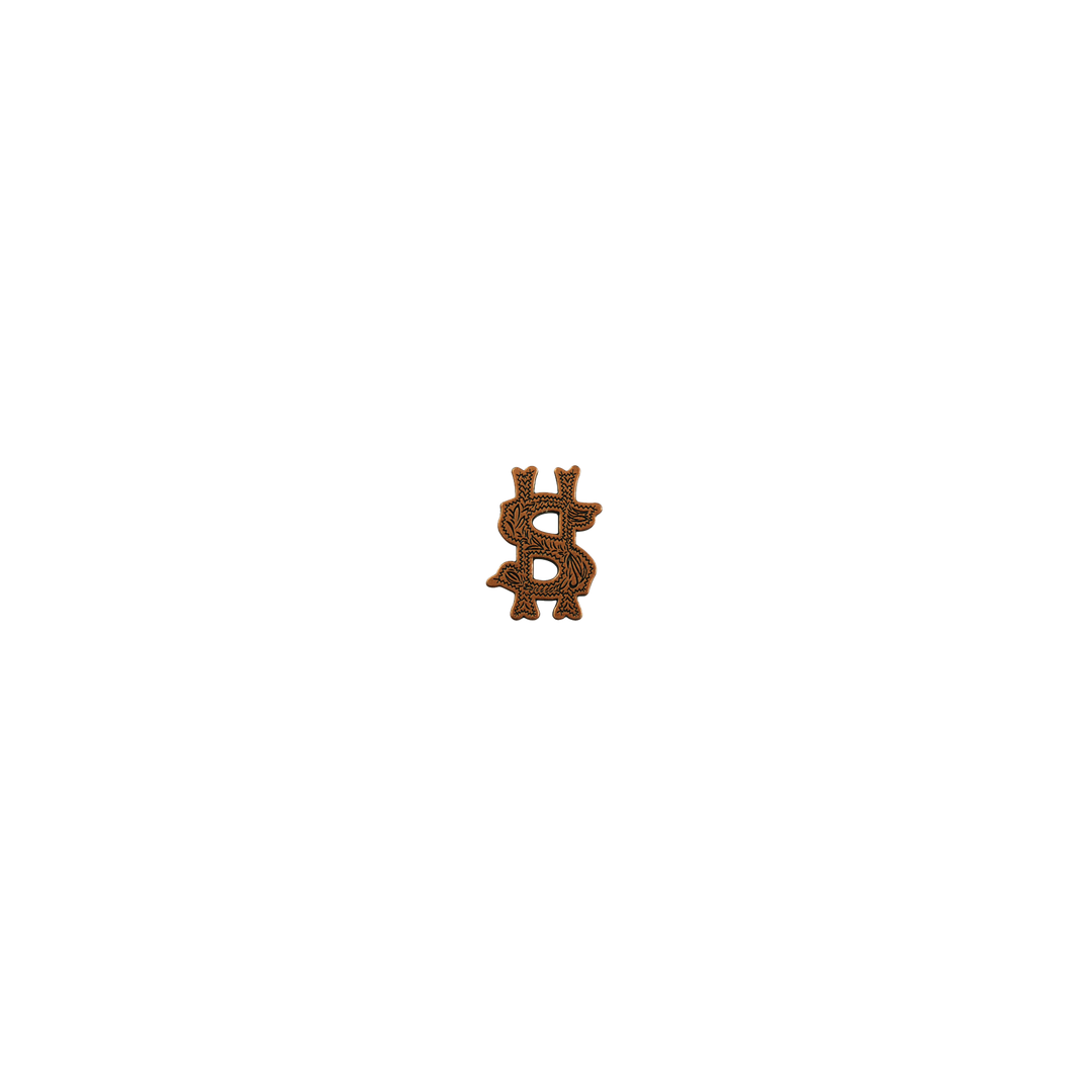 7/8 inch Dollar Sign Concho