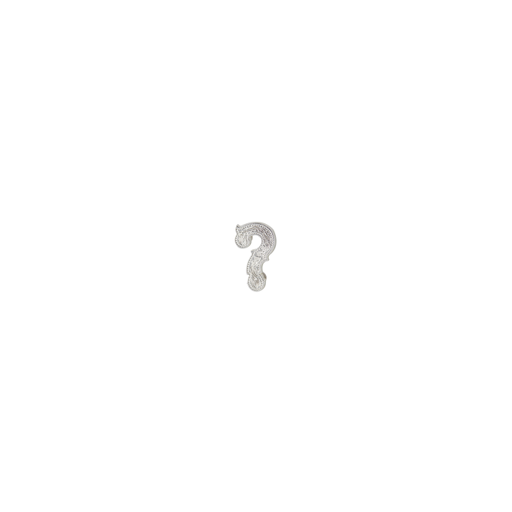 7/8 inch Question Mark Concho