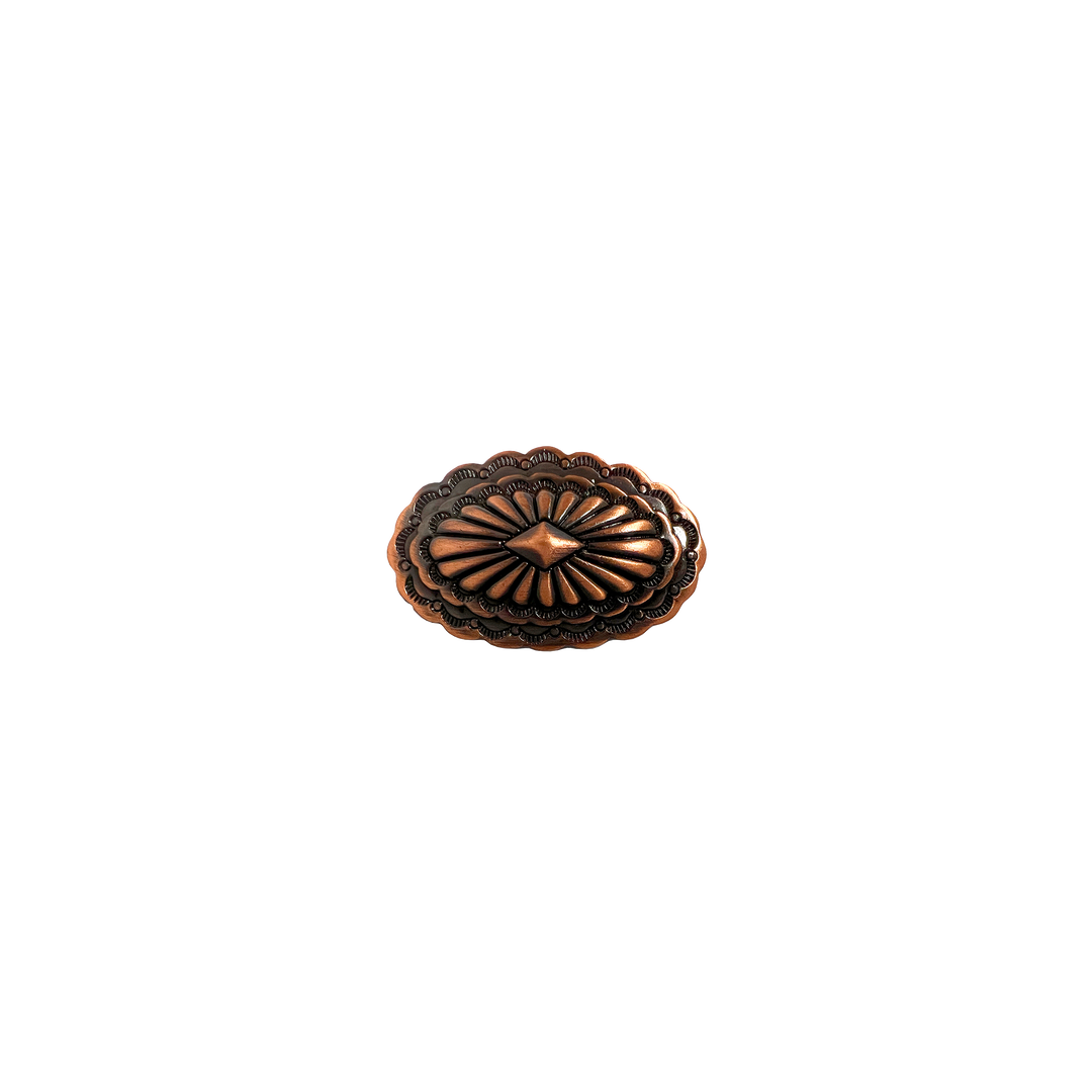 1-1/8 inch Southwest Style Oval Concho
