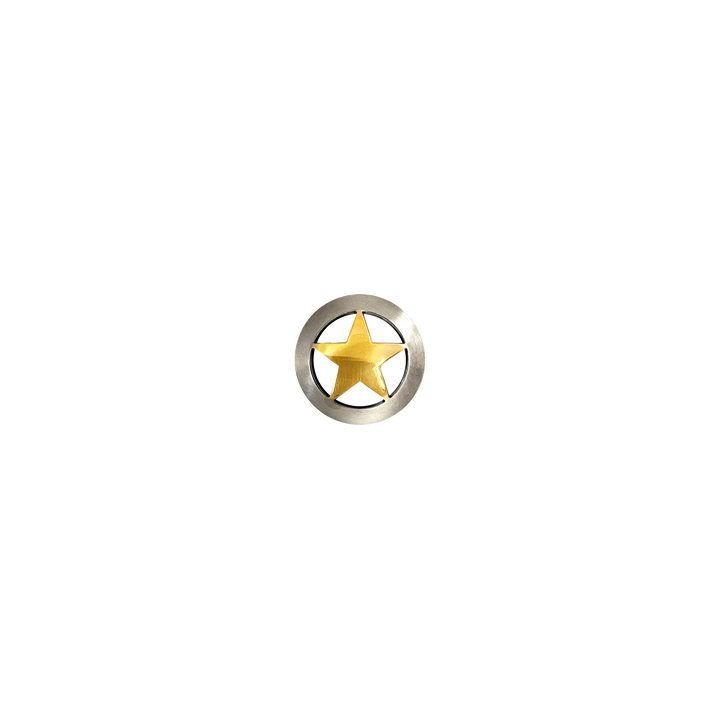 1-1/8 inch Western Ranger Star Concho