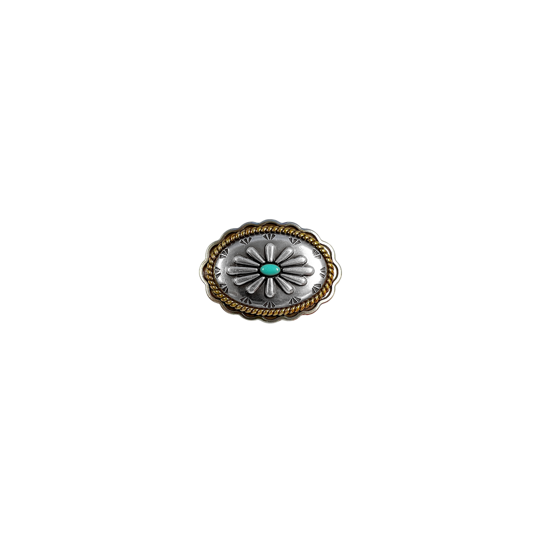 1-1/8 inch Southwest Style Oval Concho