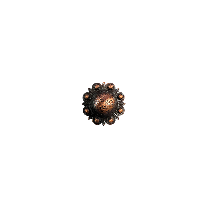 1-1/4 inch Round Berry Concho