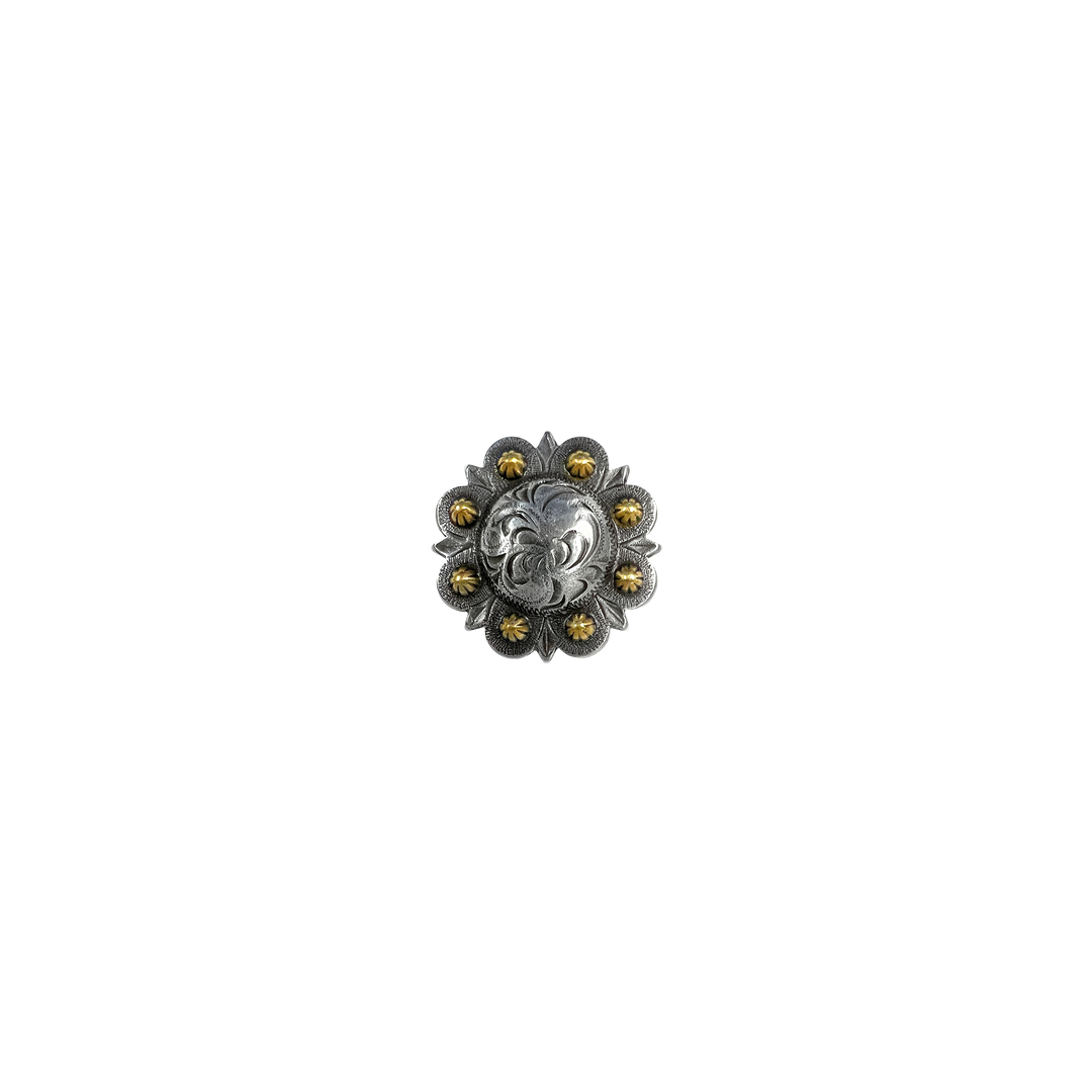1-1/4 inch Round Berry Concho