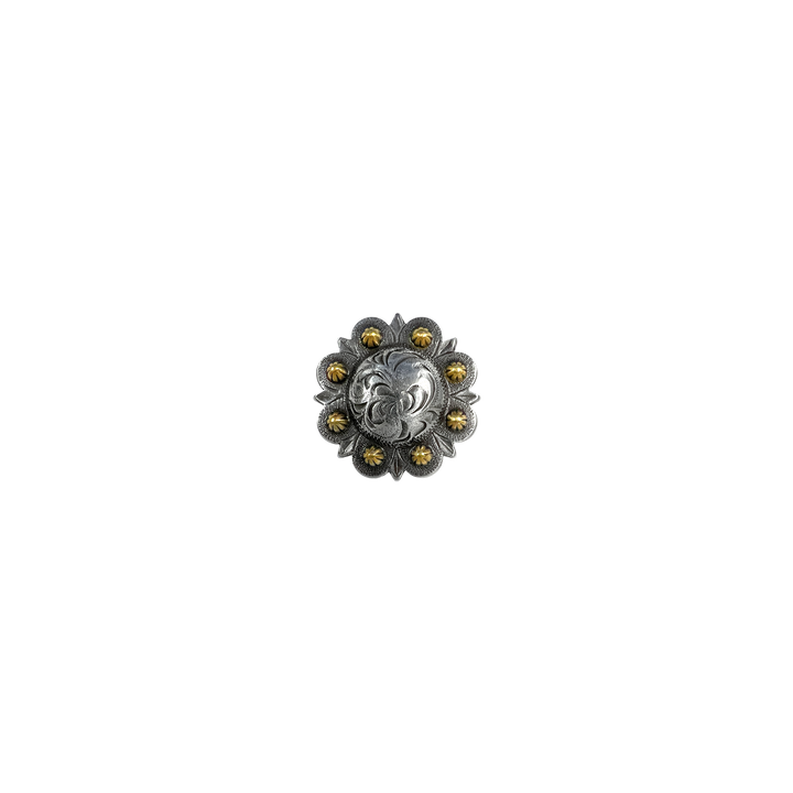 1-1/4 inch Round Berry Concho
