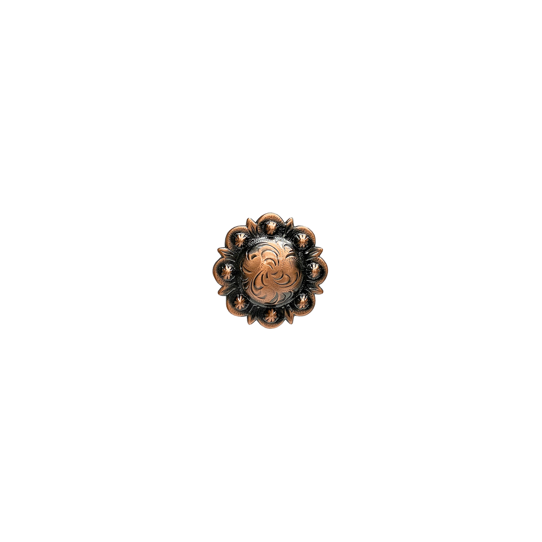 1-1/4 inch Round Berry Concho