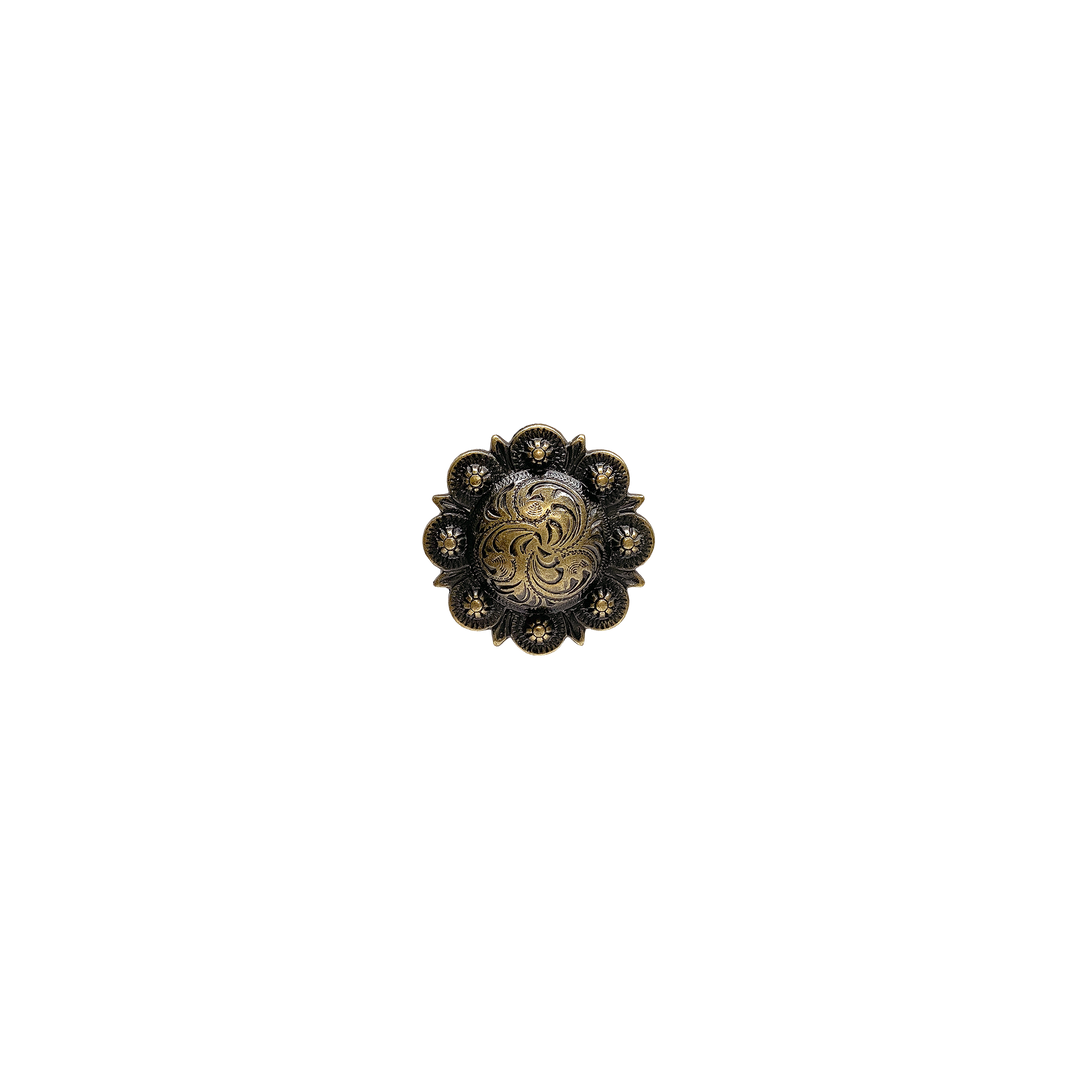 1-1/4 inch Round Berry Concho