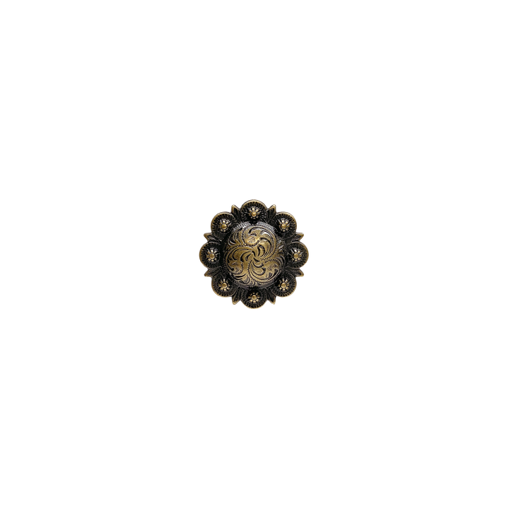 1-1/4 inch Round Berry Concho
