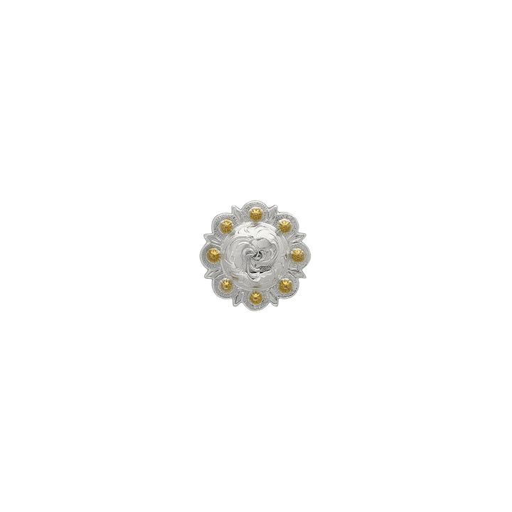 1-1/4 inch Round Berry Concho
