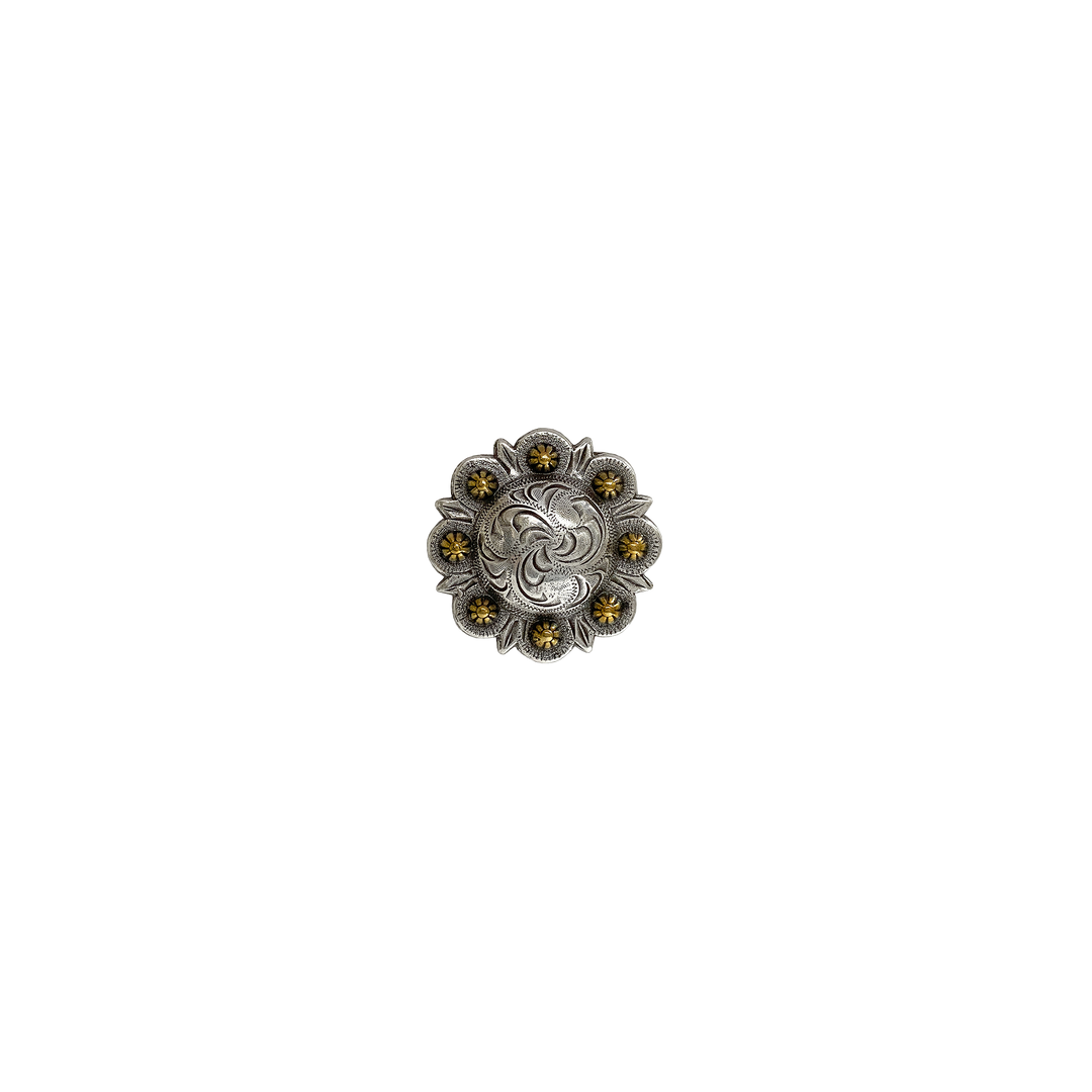 1-1/4 inch Round Berry Concho