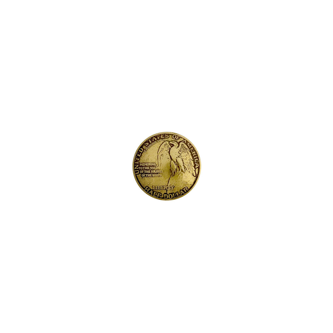 1-1/4 inch Stone Mountain Coin (Back) Concho