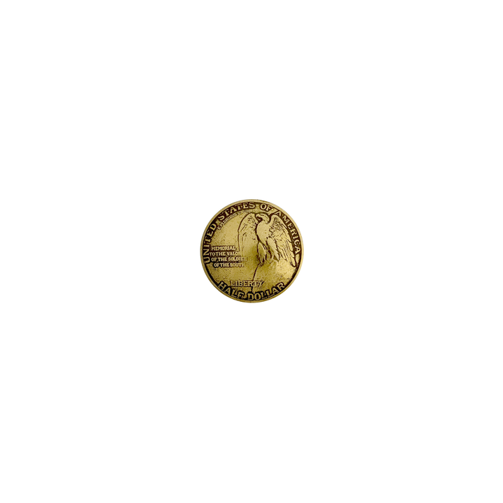 1-1/4 inch Stone Mountain Coin (Back) Concho