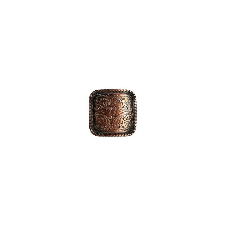1-1/4 inch Western Square Design Concho