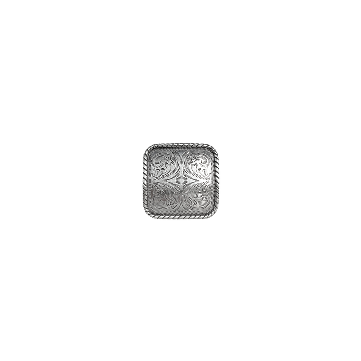 1-1/4 inch Western Square Design Concho