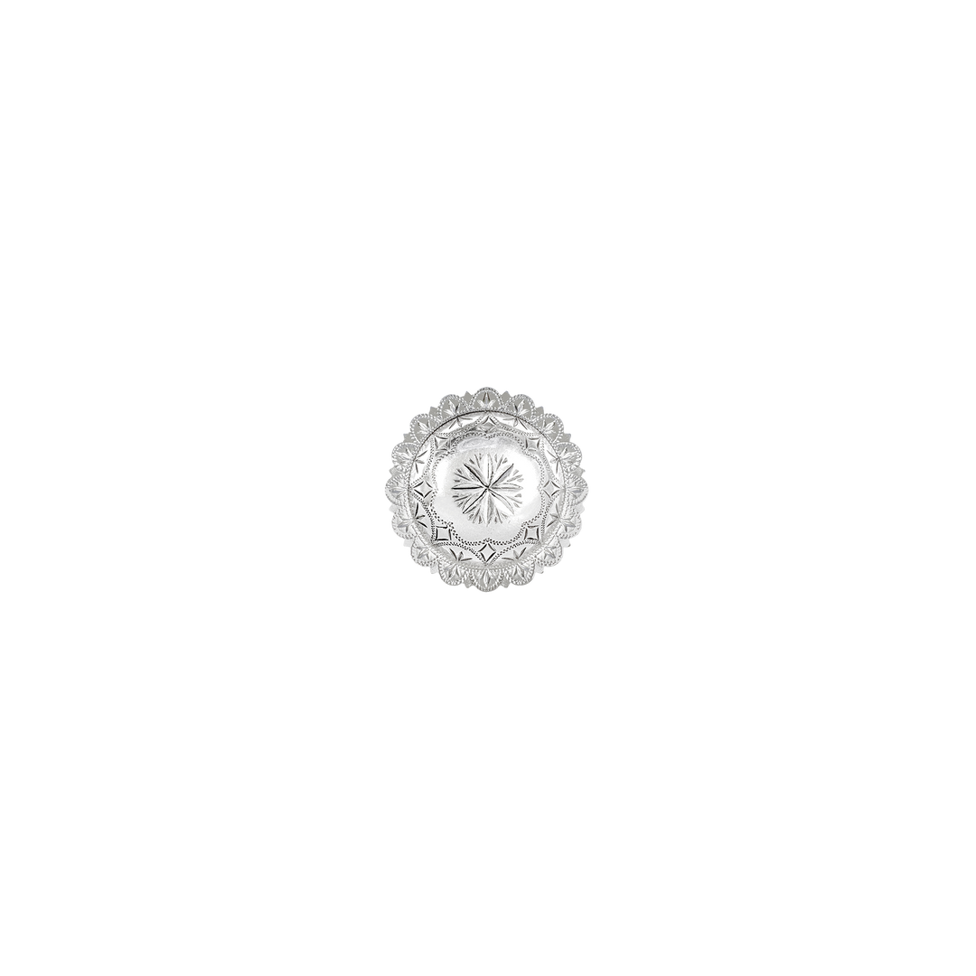 1-1/4 inch Windrose Concho