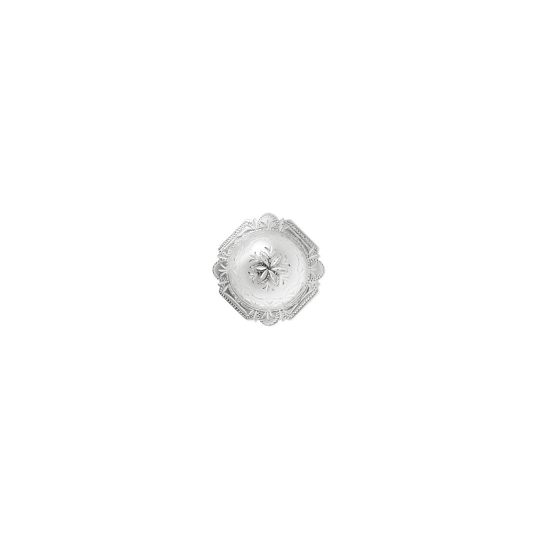 1-1/4 inch Windrose Four Point Concho