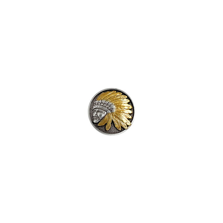 1-1/4 inch Chief Indian Head Concho