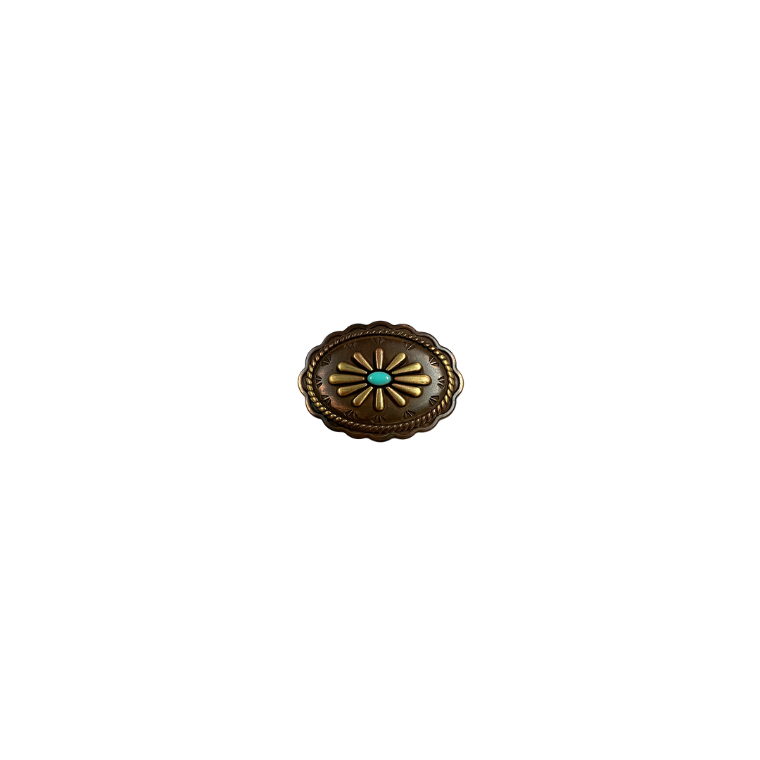 1-1/4 inch Southwest Style Oval Concho