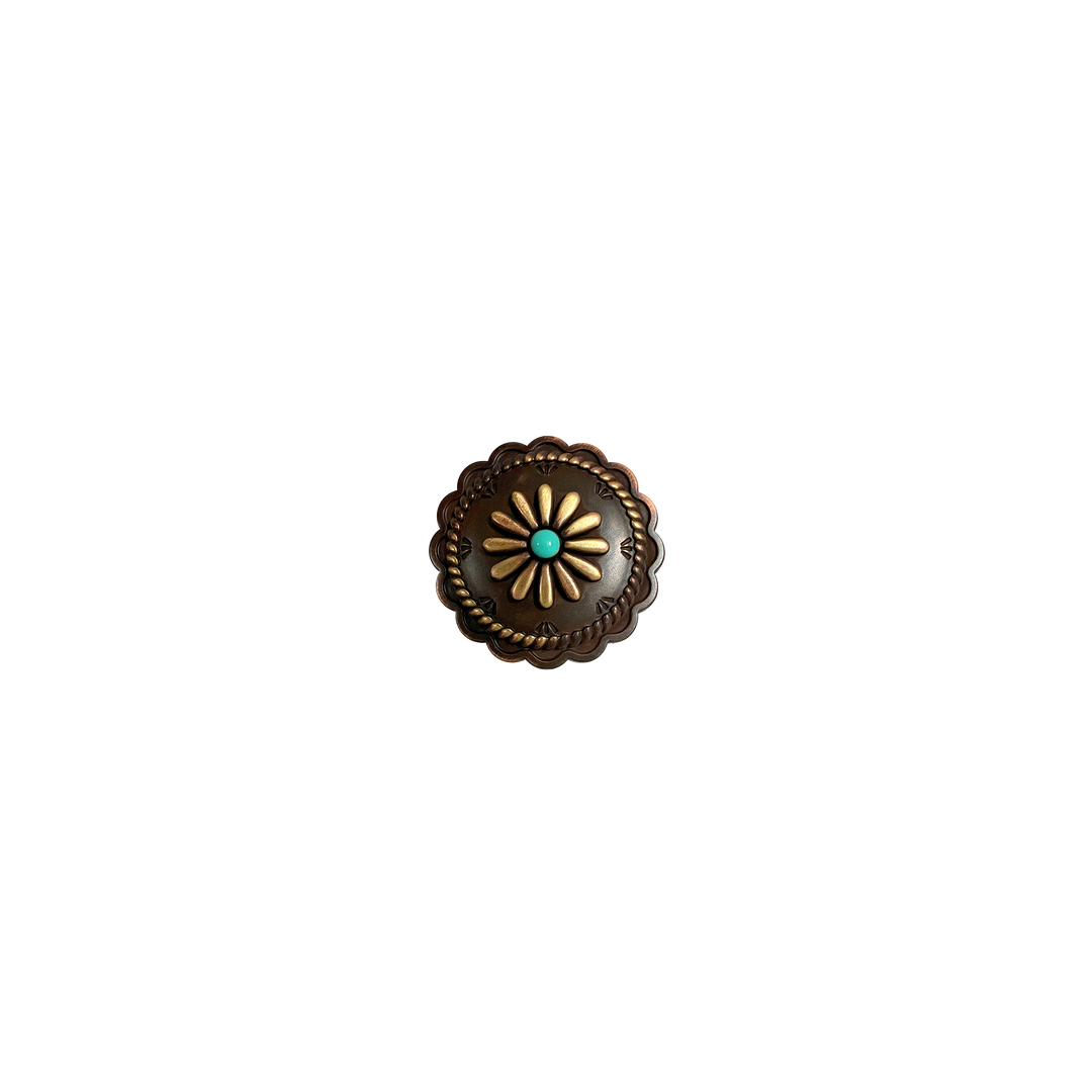 1-1/4 inch Southwest Style Round Concho