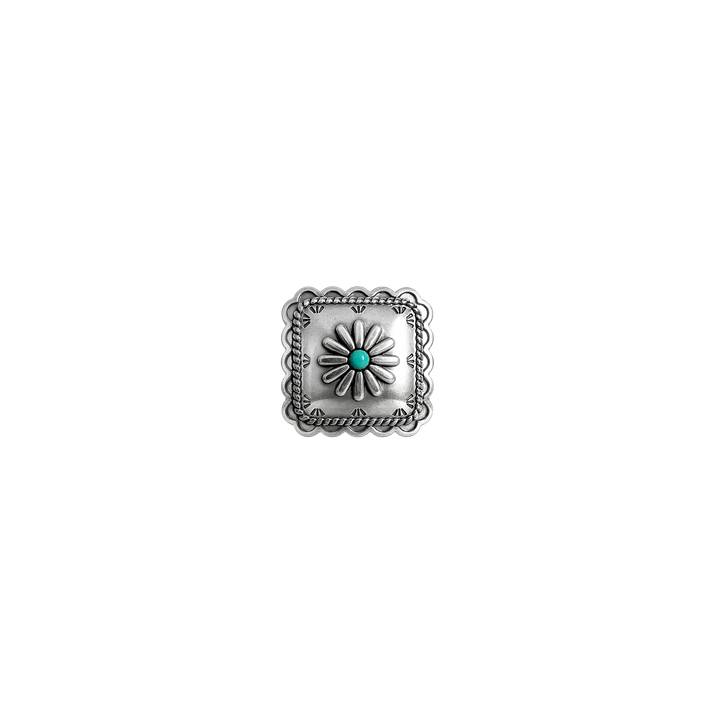 1-1/4 inch Southwest Style Square Concho