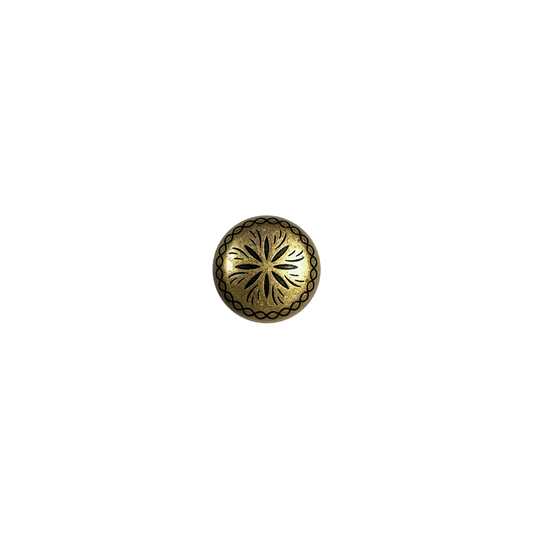1-1/4 inch Nickle Dome Concho