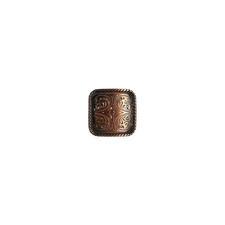 1-3/8 inch Western Design Square Concho