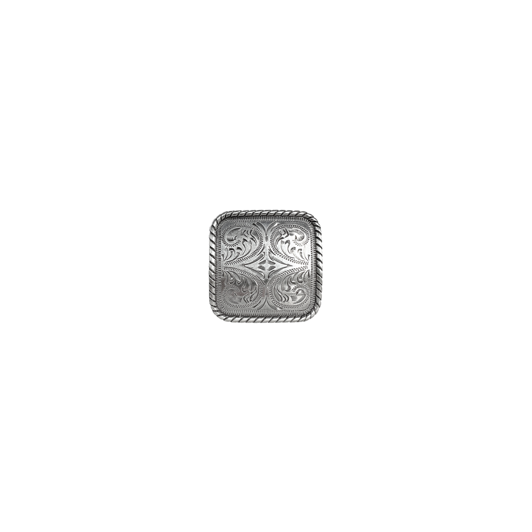 1-3/8 inch Western Design Square Concho
