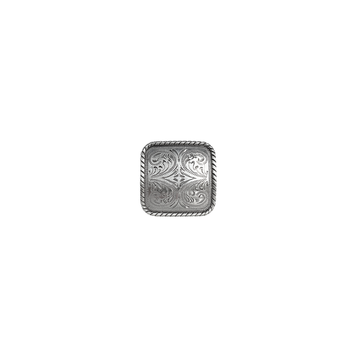 1-3/8 inch Western Design Square Concho