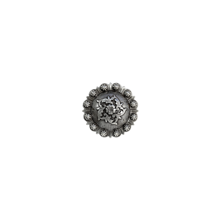 1-1/2 inch Western Coloma Floral Embrace Berry Concho