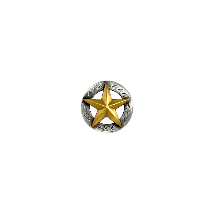 1-1/2 inch Cody Star Concho