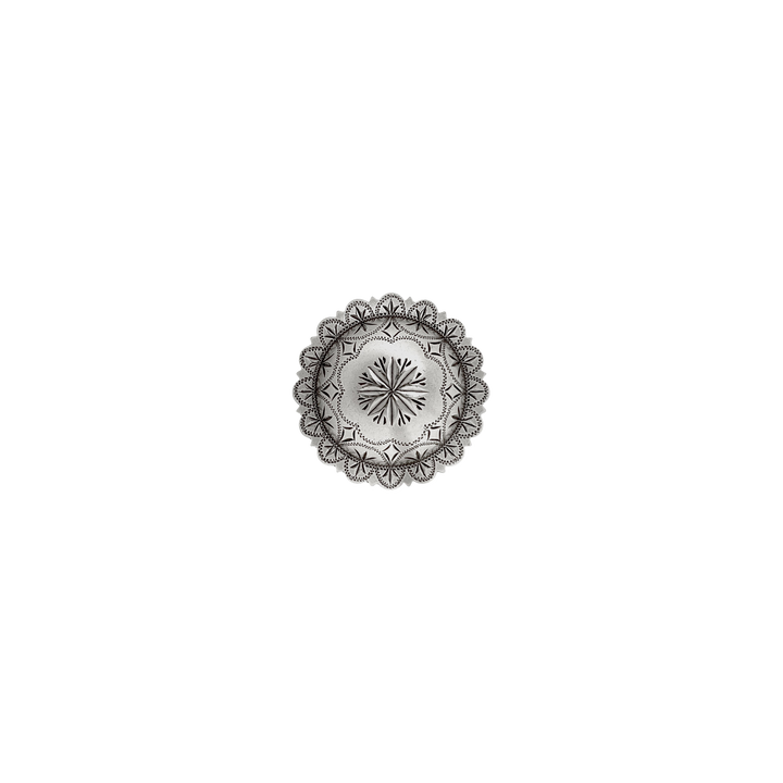 1-1/2 inch Western Windrose Engraved Concho