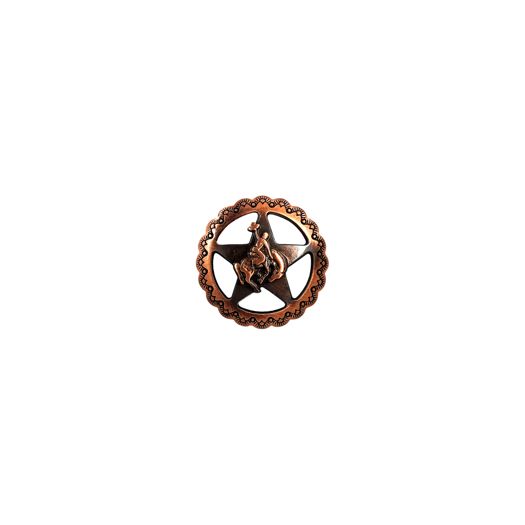 1-1/2 inch Laramie Star Concho