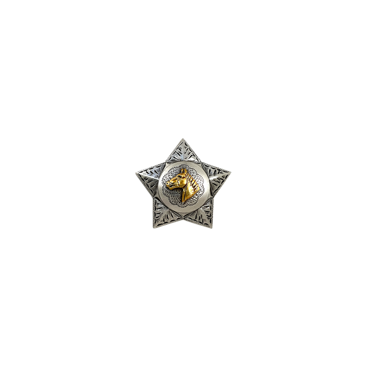 1-1/2 inch Datil Ridge Star Concho