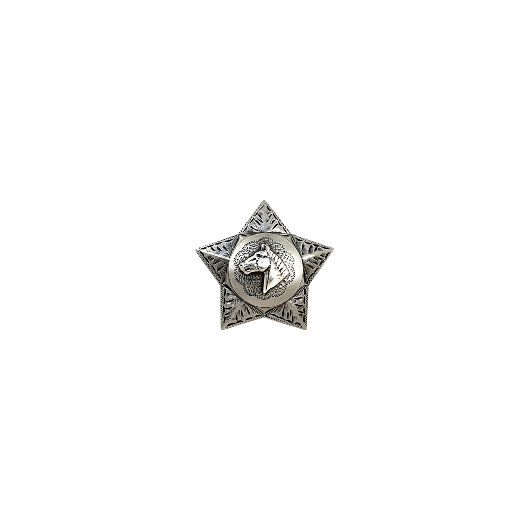 1-1/2 inch Datil Ridge Star Concho