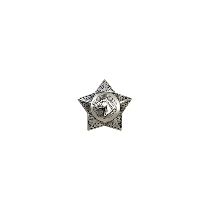 1-1/2 inch Datil Ridge Star Concho
