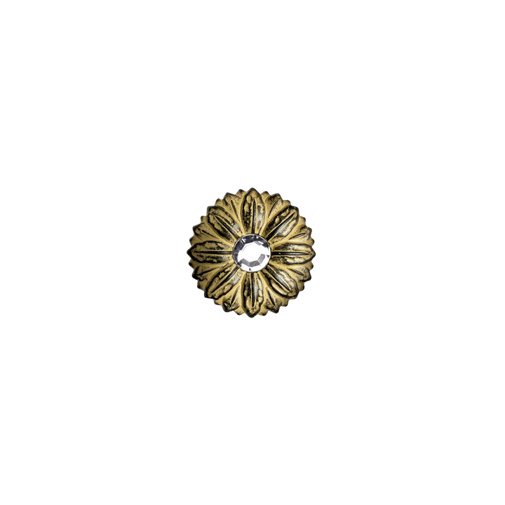 1-1/2 inch Diamond Flower Concho