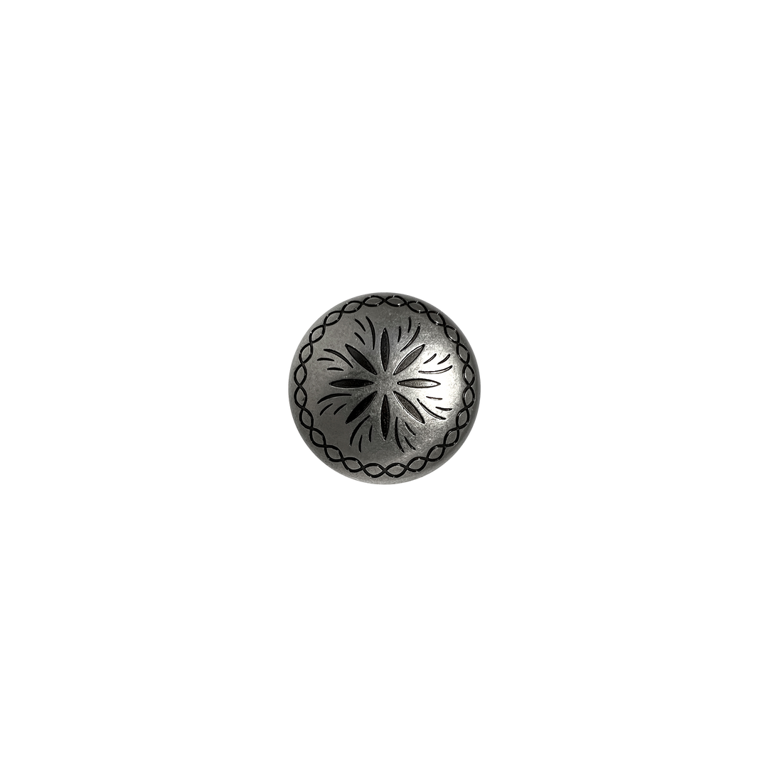 1-1/2 inch Nickle Dome Concho