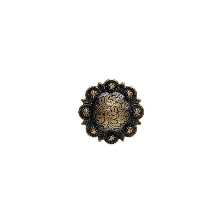 1-3/4 inch Round Berry Concho