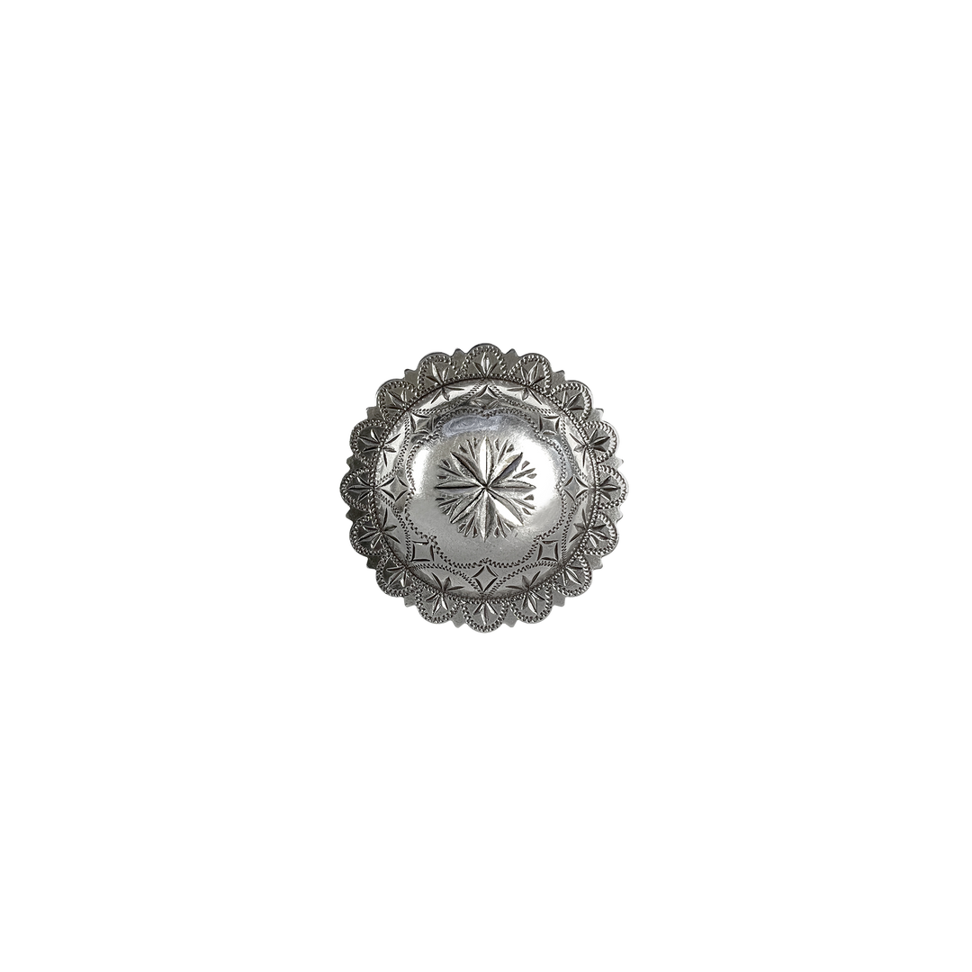 1-3/4 inch Windrose Concho