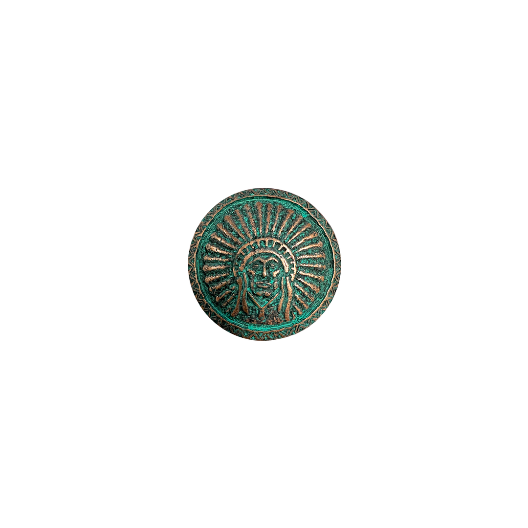 1-3/4 inch Southwest Cheif Head Concho